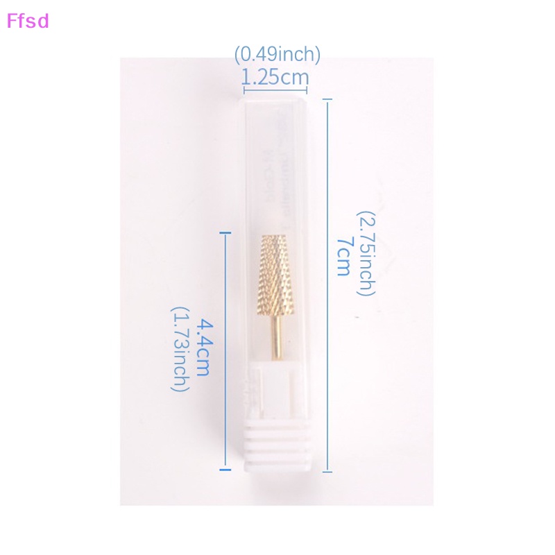 {Ffsd} 1 Mũi Khoan Móng Tay Bằng Thép Vonfram Kích Thước Lớn * Bán Chạy