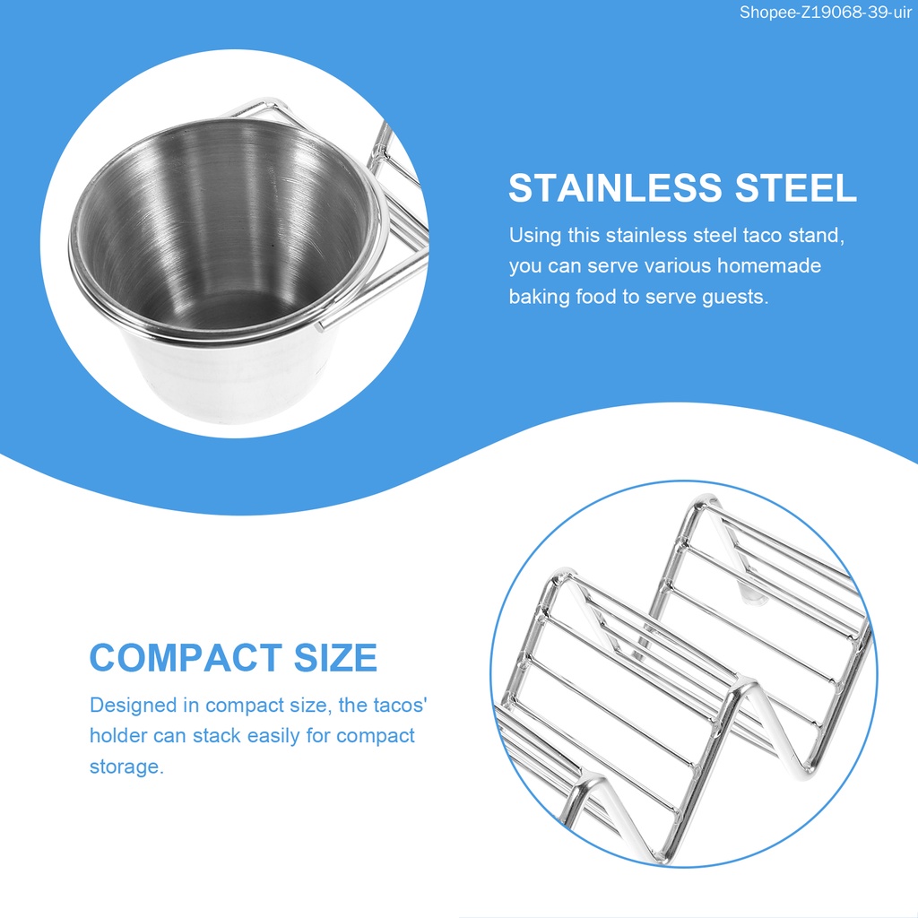 Giá Đỡ Bánh Pancake Tacos Để Bàn Tiện Lợi