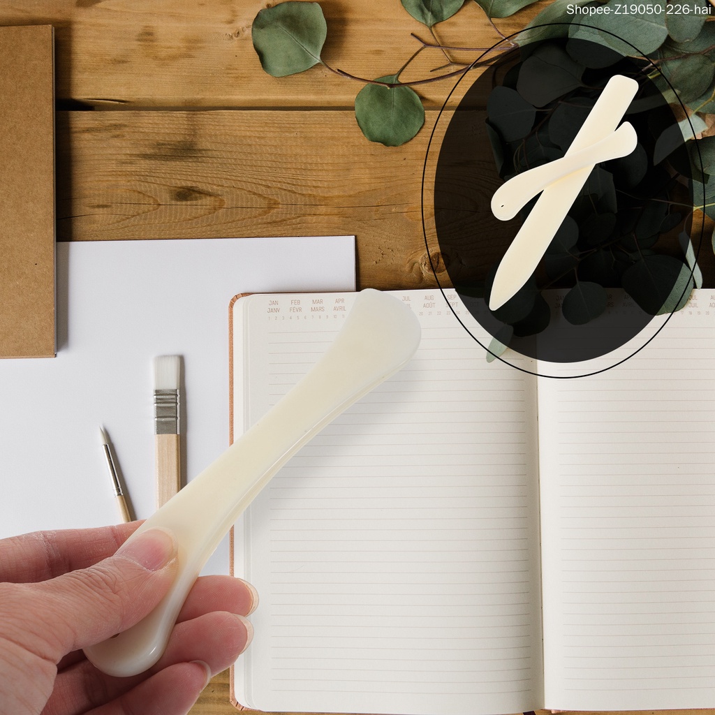 Set 8 Dụng Cụ Hỗ Trợ Mở Xương Giấy / Giấy Tờ Bằng Nhựa Tiện Dụng