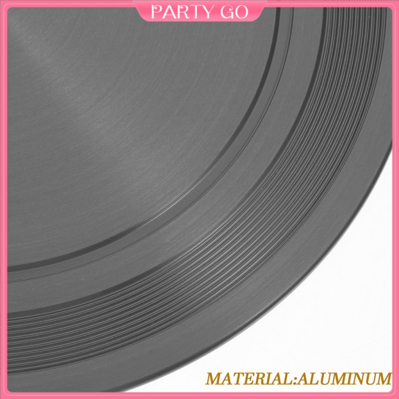 Khay Tròn 20cm / 24cm Bằng Kim Loại Dùng Tạo Nhiệt Cho Lò Nướng