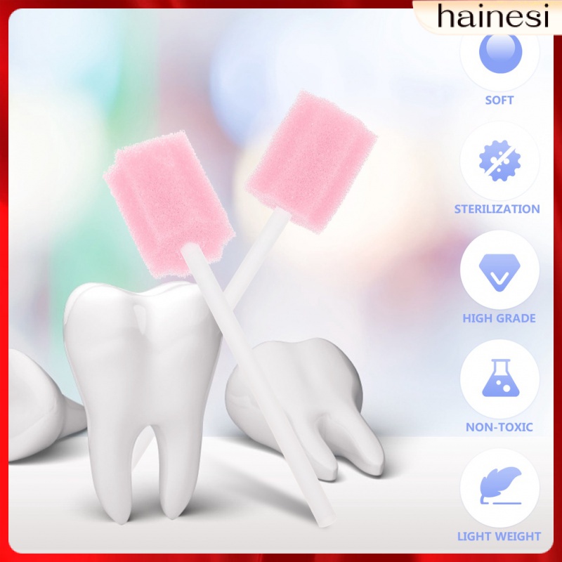 Set 50 Tăm Bông Vệ Sinh Miệng Cho Bé