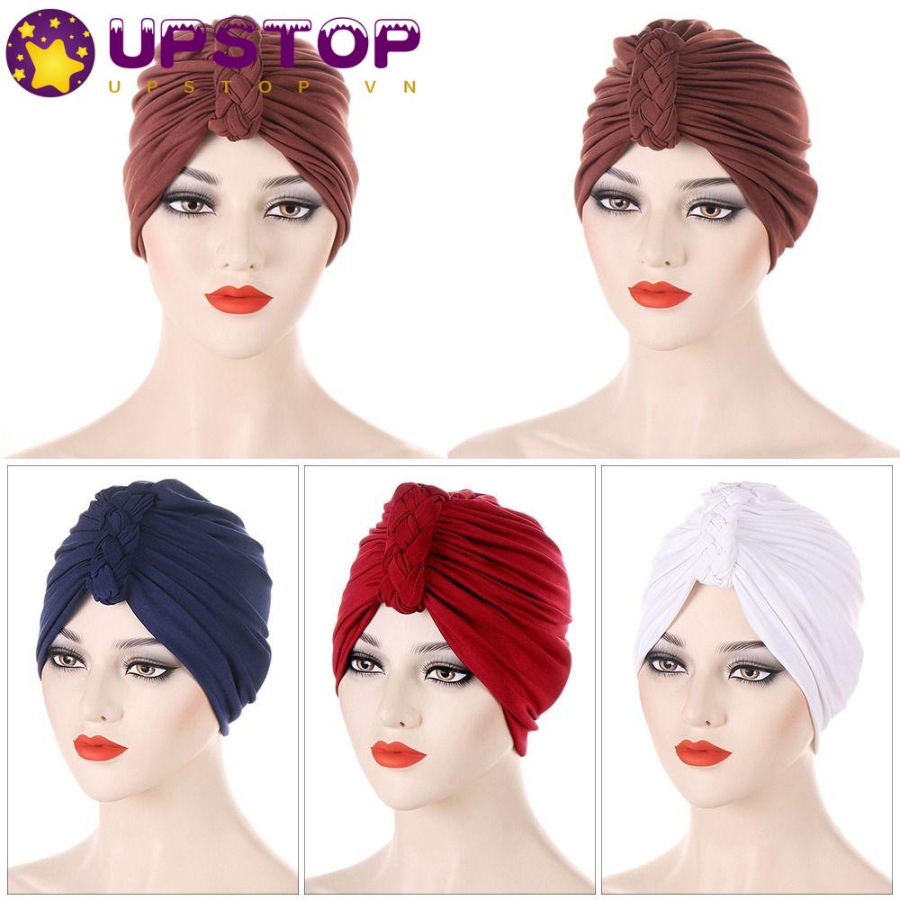 Mũ Turban In Hoa Thời Trang Nữ Tính