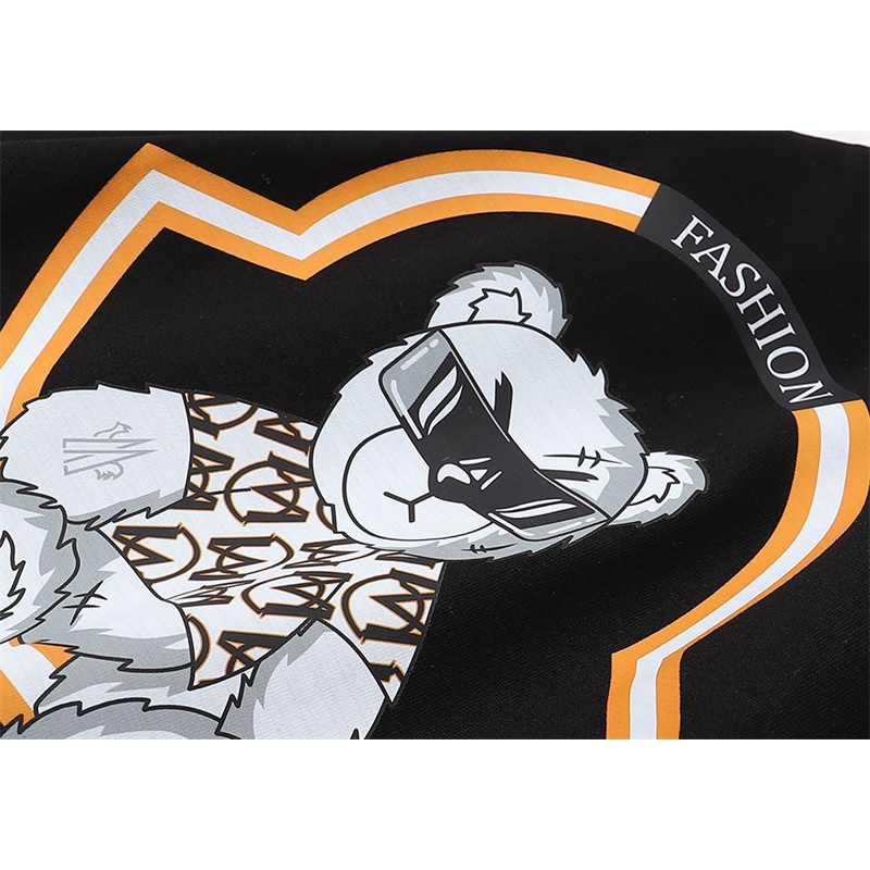 L &amp; V Áo Thun Bóng Rổ Tay Ngắn In Logo Thỏ Phun Kỹ Thuật Số Phiên Bản Giới Hạn 88 Mới Cho Nam Và Nữ Frtjgdfr