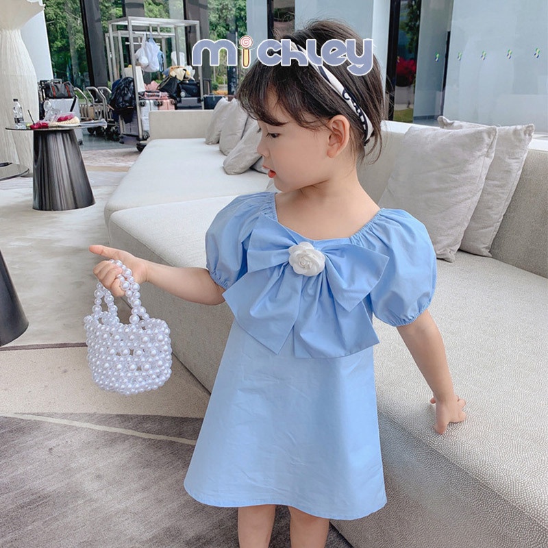 Đầm công chúa MICHLEY họa tiết bướm xinh xắn cho mẹ và bé