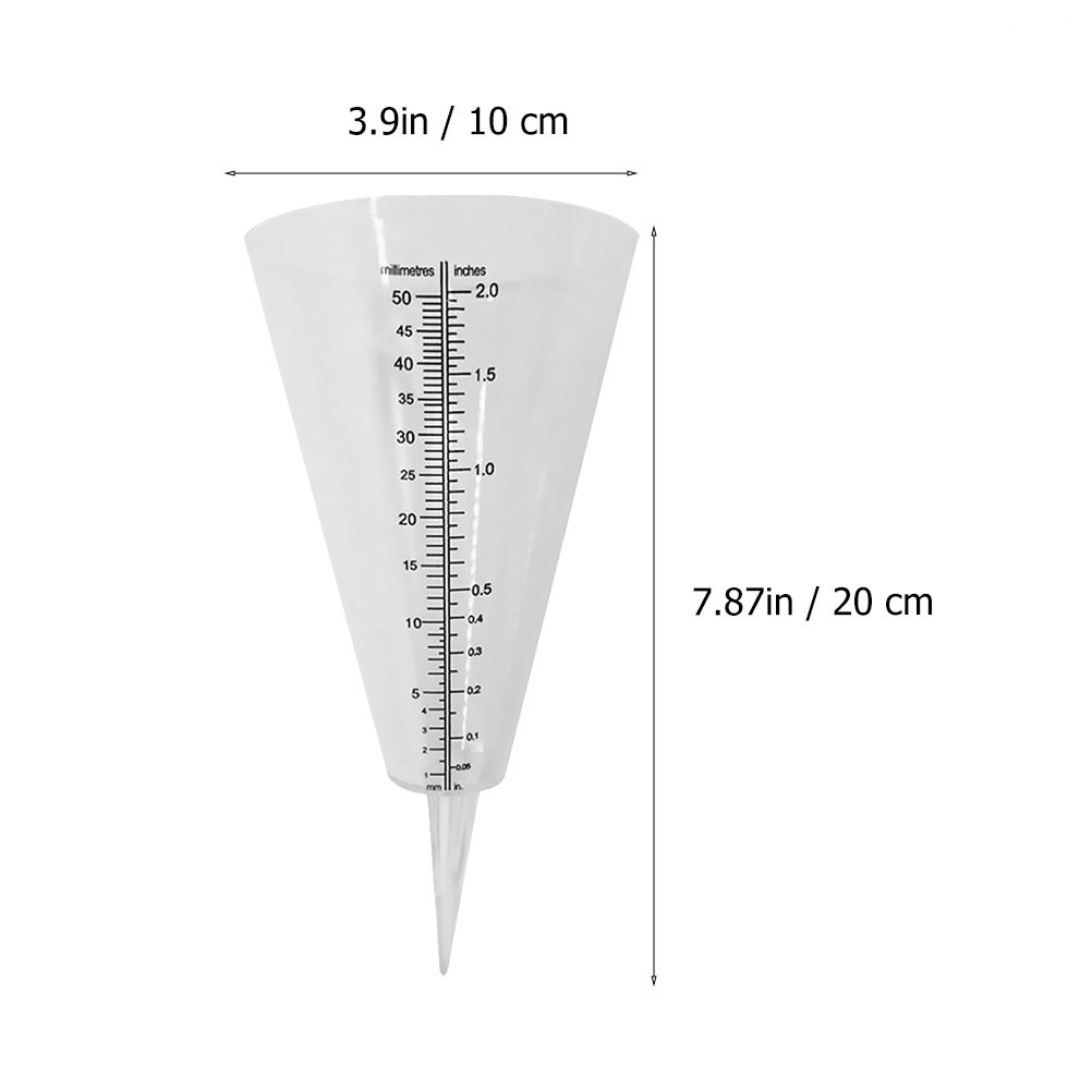 Bộ 3 Cốc Đong Lượng Nước Mưa Bằng Nhựa Tiện Dụng
