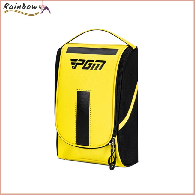 Túi Đựng Giày Đánh Golf Mini Hai Chiều Có Khóa Kéo Chống Bụi Chống Thấm Nước Đa Năng