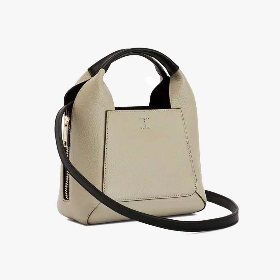 Túi Đeo Chéo Nữ FURLA Gilda Mini Tote W/Pocket Vitello St.Eracle Colorblock+Vitello Sorrento