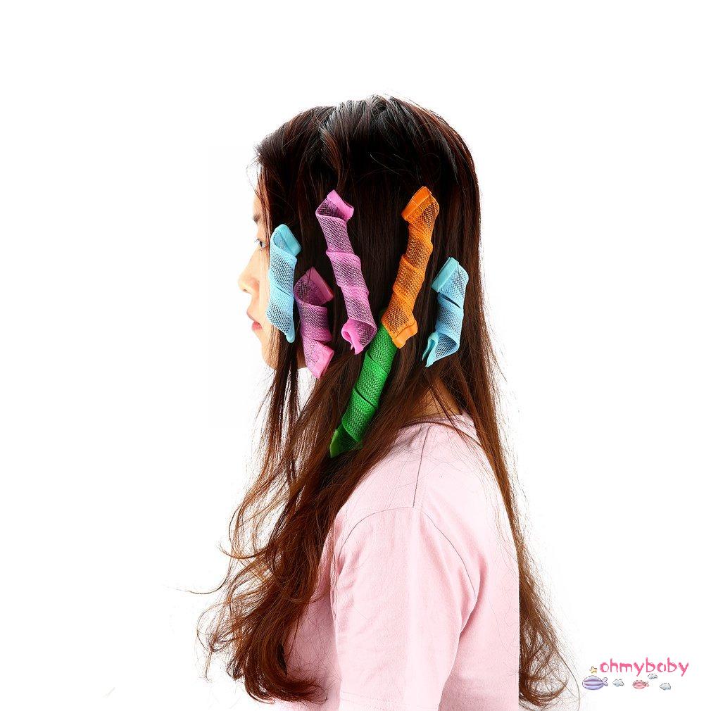 [InStock] Máy Uốn Tóc Leverag 18 Cái/bộ Dễ Dàng Sử Dụng Con Lăn Tạo Kiểu Không Làm Tổn Hóa Chất [Z/16]