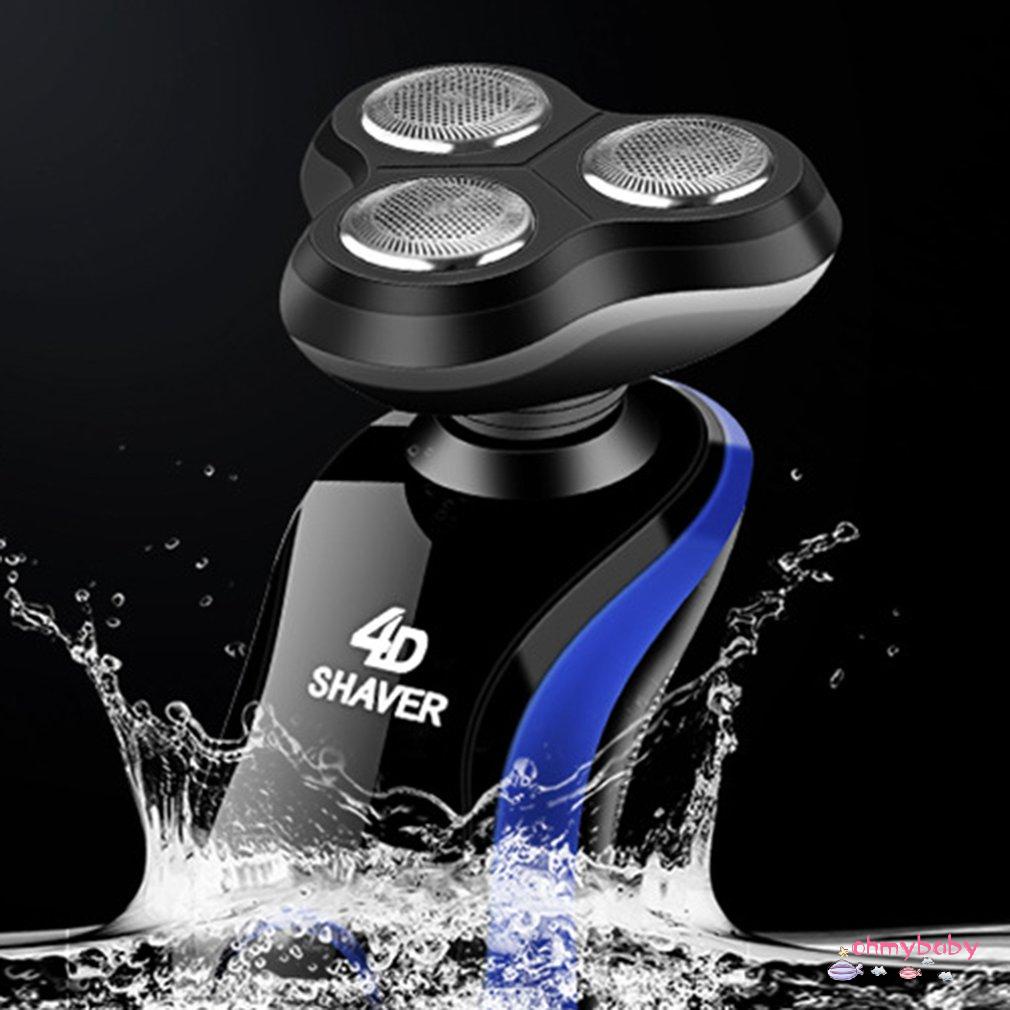 [OMB] Điện Sạc Râu Kiêm Máy Cạo Nam Ướt-Khô Sử Dụng Kép Có Thể Giặt Tóc [Z/15]