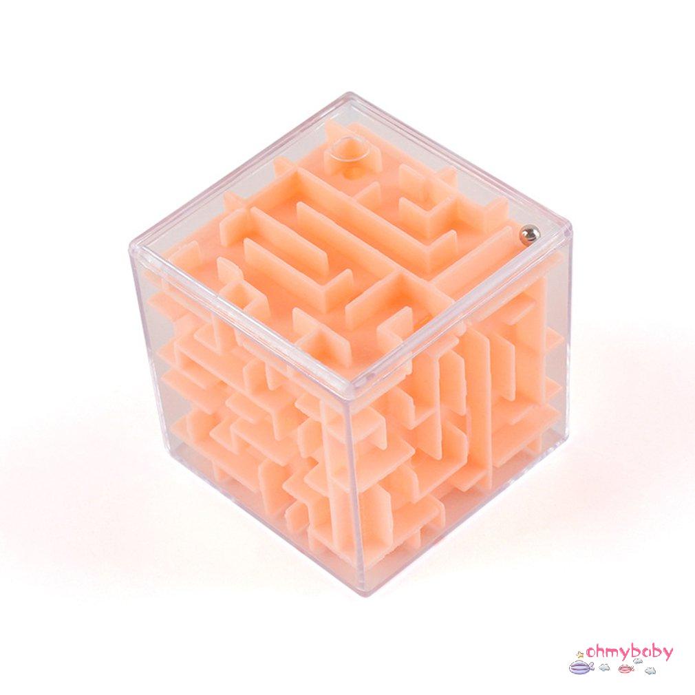[Ready] Máy Tính 3D Mê Cung Bóng Xoay Khối Lập Phương Tốc Độ Chuyên Nghiệp Xếp Hình Có Miếng Dán Trẻ Em Trí Não Teaser Cubeo Đồ Chơi Màu Sắc Ngẫu Nhiên [Z/6]