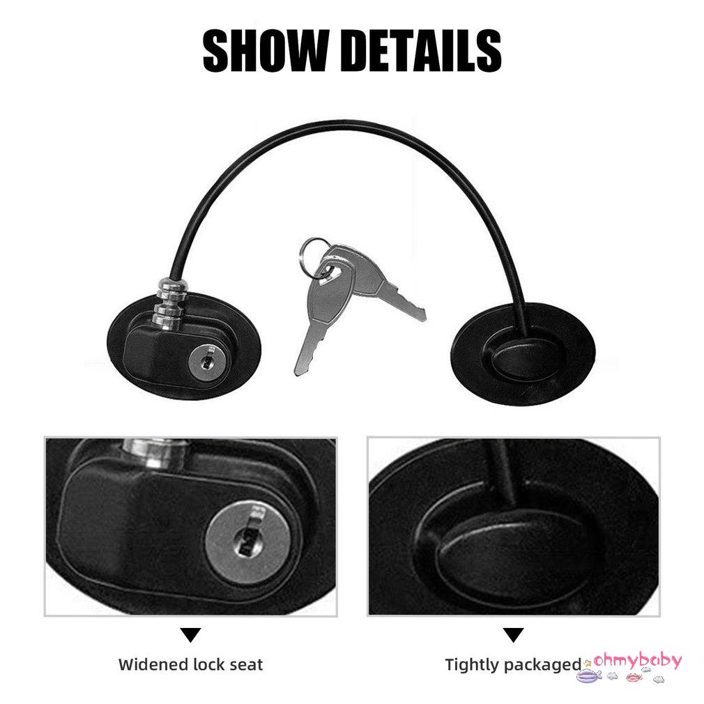 [Ready] Ổ Khóa Ngăn Kéo Tủ Lạnh Trẻ Em Cửa Chống Dịch Chuyển Giả Tay Mở Bảo Vệ [Z/15]