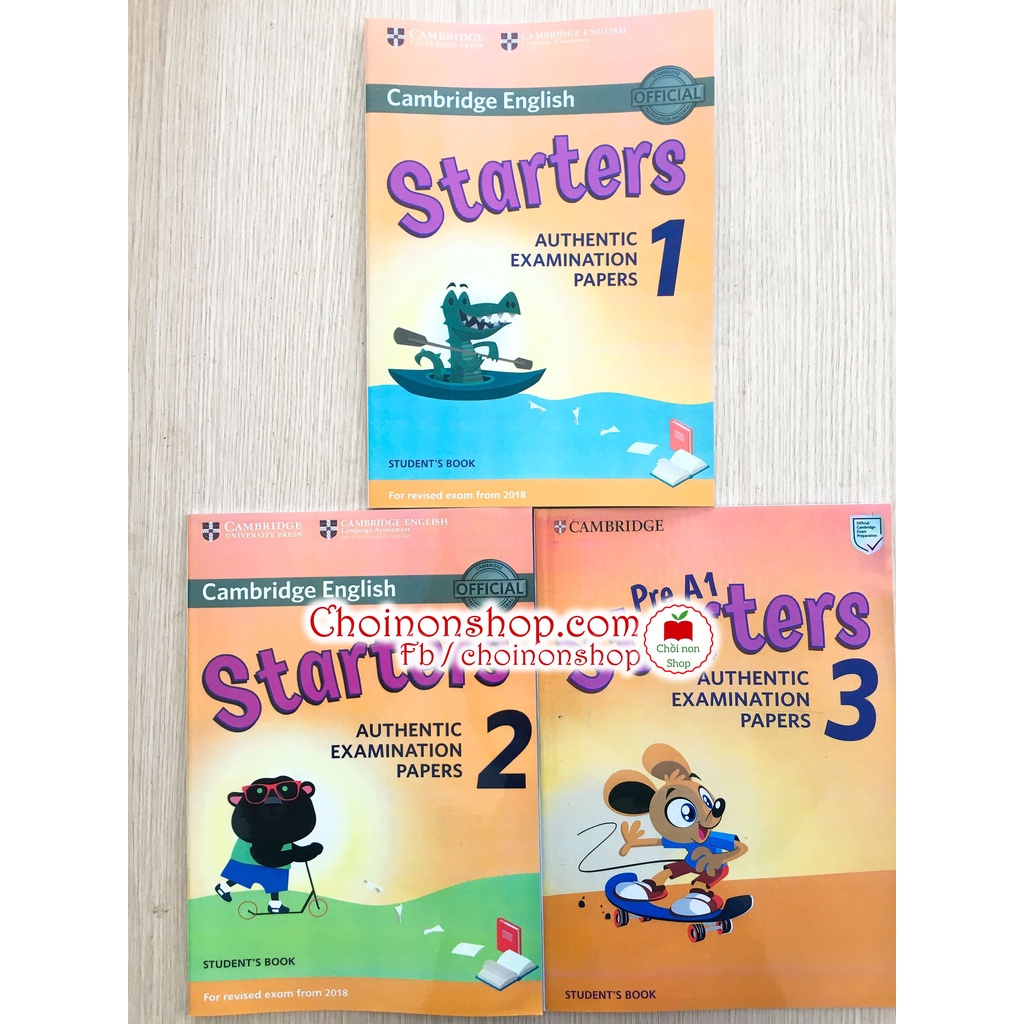 [Bộ đẹp!] - Cambridge Starter - 3q
