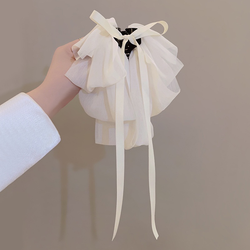 Kẹp Tóc Đính Nơ Ruy Băng Thời Trang Cho Nữ CHLINS