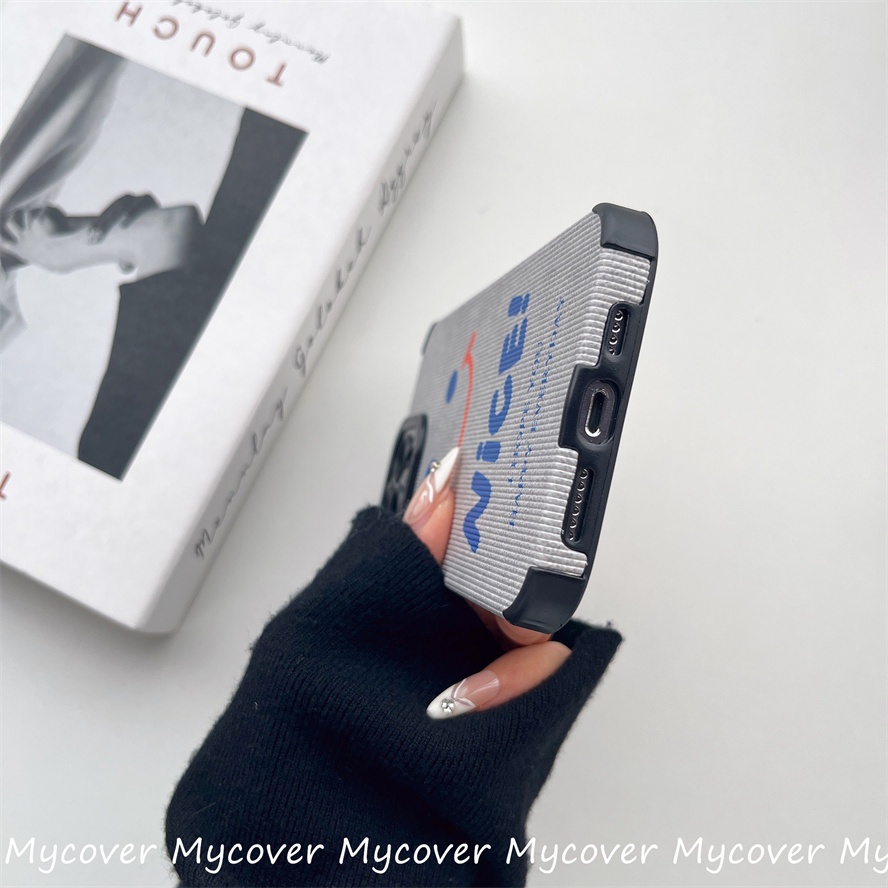 Ốp Điện Thoại TPU Mềm Họa Tiết Mặt Cười Đơn Giản Cho iPhone 11 13 12 14 Pro Max X XR Xs Max 6 7 8 Plus