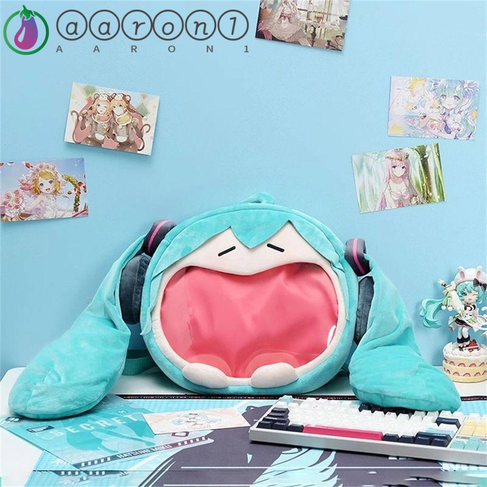 Ba Lô Đeo Vai Hình Búp Bê Hatsune Miku Cỡ Lớn AARON1