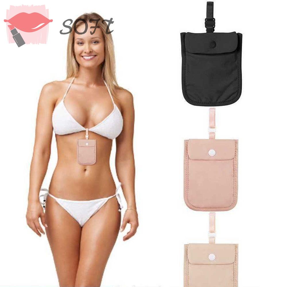 Ví Đựng Tiền Xu Đeo Thắt Lưng Vô Hình Chất Lượng Cao Cho Nữ