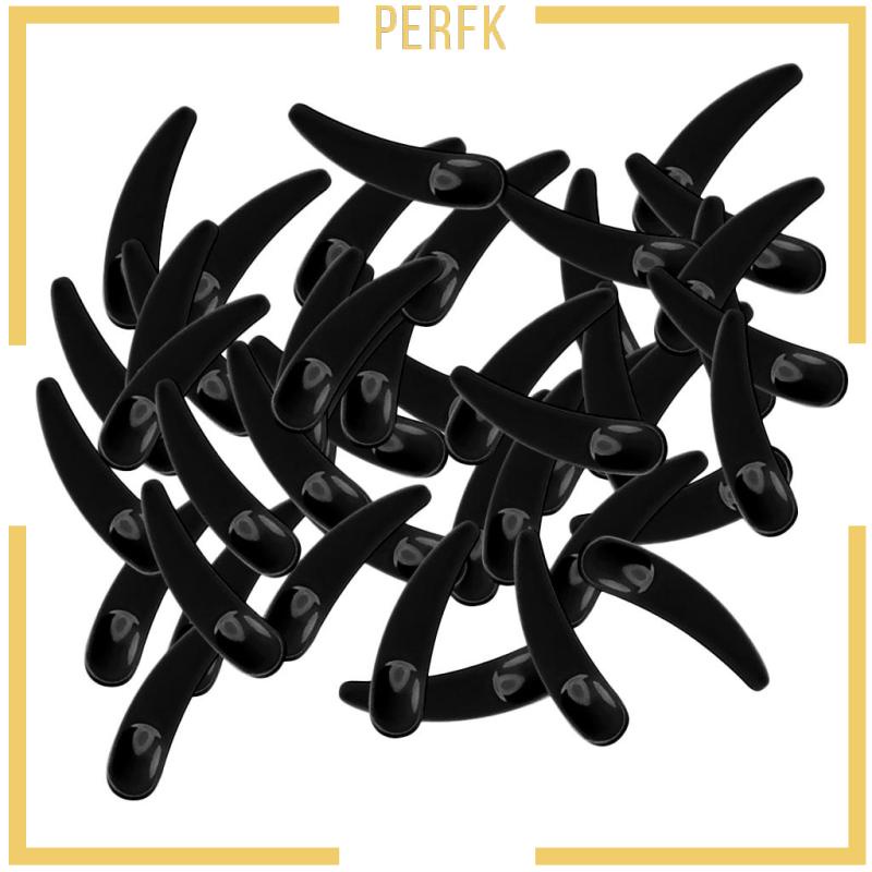 Set 100 Que Muỗng Phết Kem Trang Điểm Mặt Màu Trắng