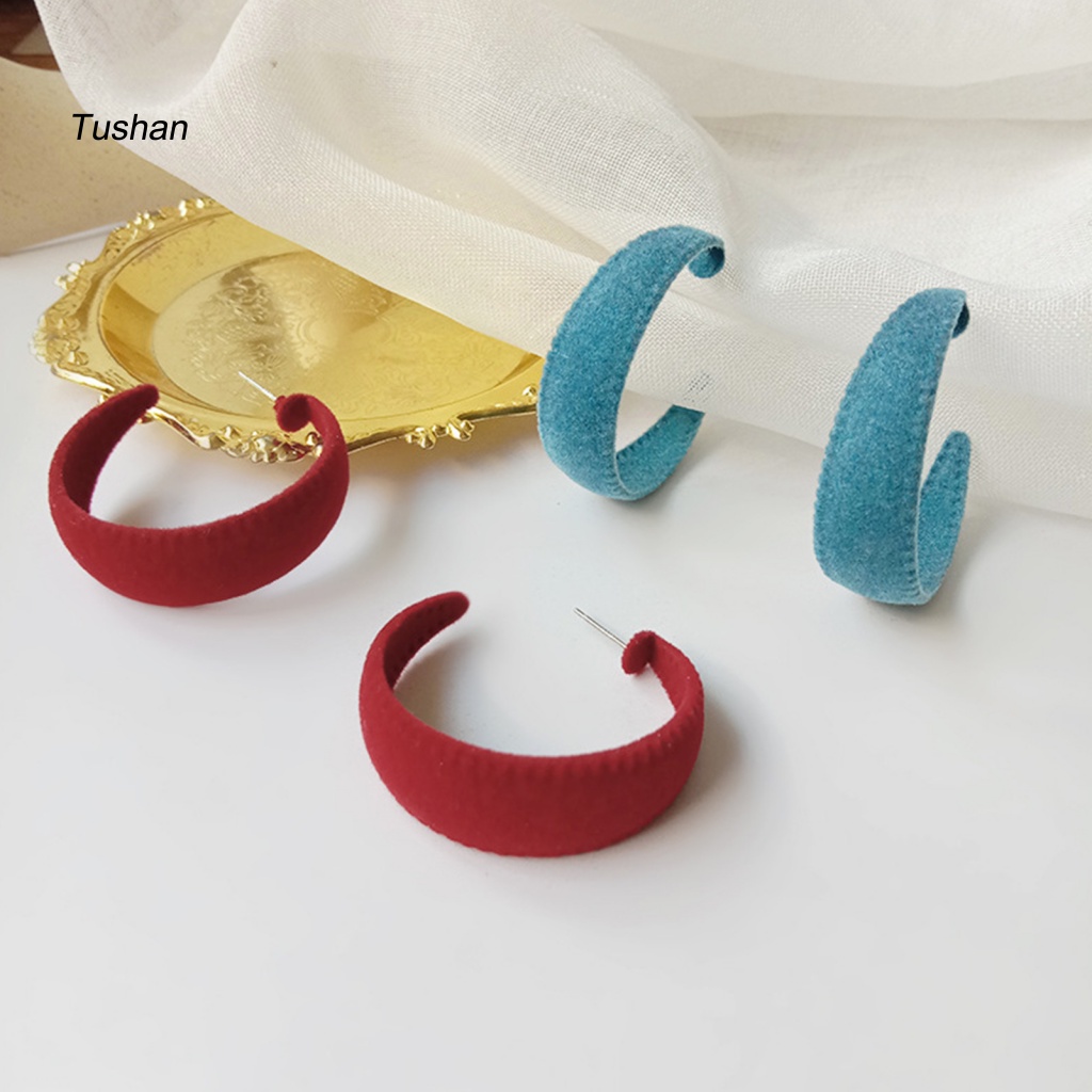 Đôi Khuyên Tai Vòng Phong Cách Vintage Thời Trang Cho Nữ