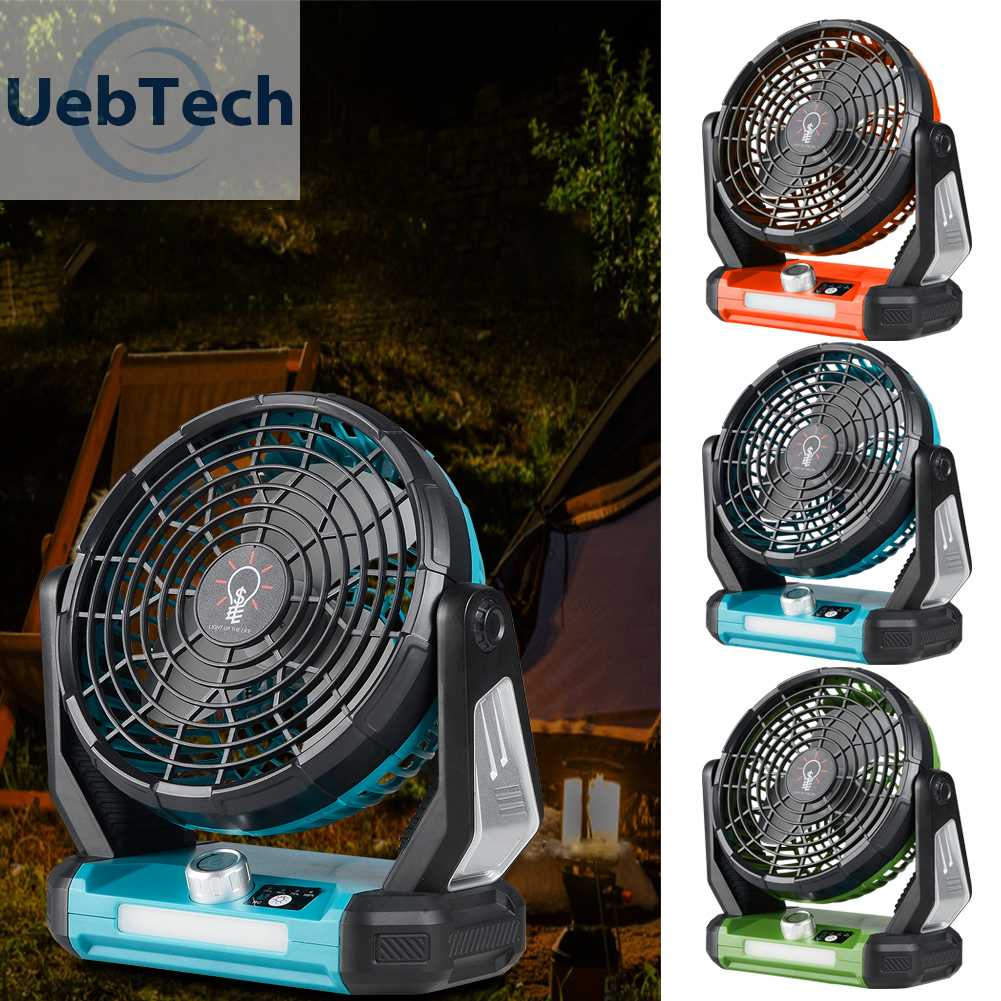 Quạt Điện 5200mAh Có Thể Sạc Lại Bằng Cổng USB Dùng Nướng BBQ Tiện Dụng