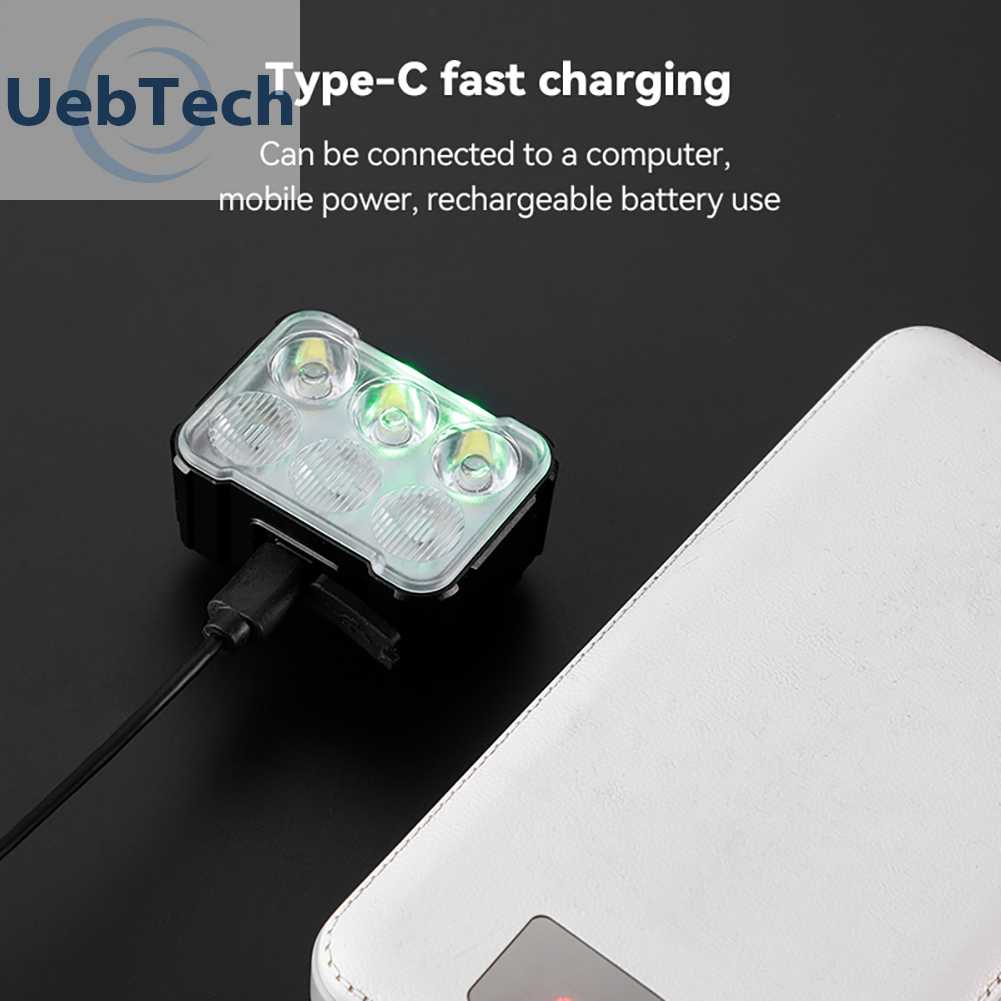 Đèn Pha LED Sạc USB Chuyên Dụng Cho Xe Đạp