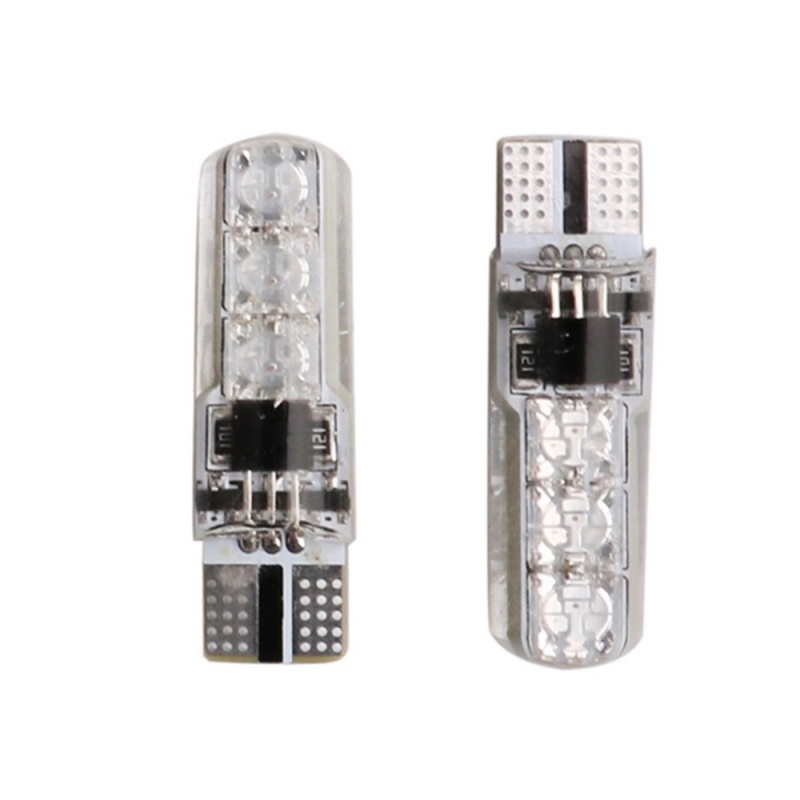 Đèn LED RGB T10 W5W 194 168 W5W 5050 SMD Cho Xe Hơi Kèm Điều Khiển Từ Xa