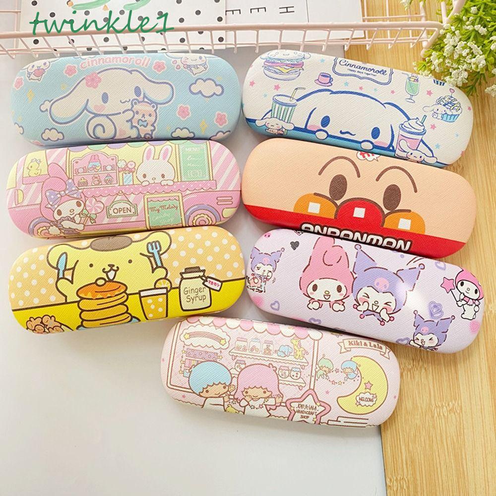 Hộp Đựng Bảo Vệ Mắt Kính Họa Tiết Hoạt Hình Kuromi Kitty Melody Cho Bé