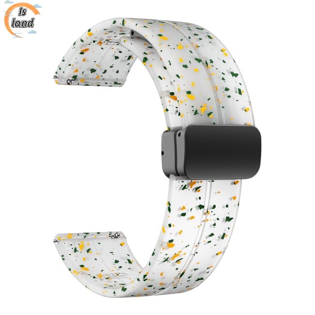 Dây Đeo Thay Thế Bằng Silicone Khóa Nam Châm Thời Trang 22mm / 20mm