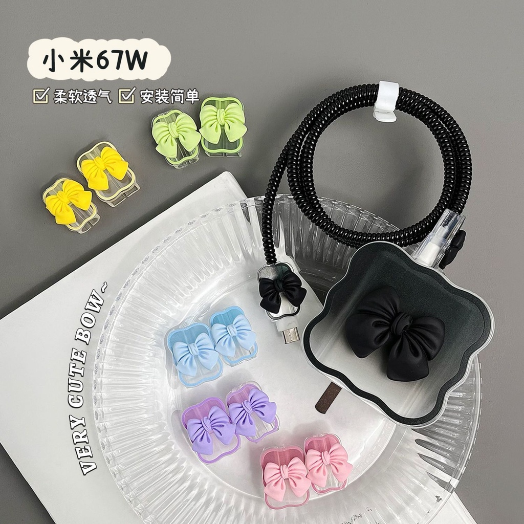 Đầu Bảo Vệ Cáp Sạc Xiaomi 67W note / 11 / 12 / 13 / pro / k60 / k50