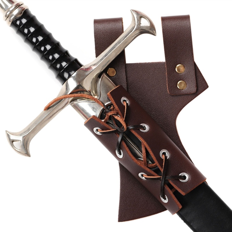 Kool Đai Đeo Vai Có Vòng Đỡ Cây Kiếm sheath scabbard Hóa Trang Vũ Khí Lavp knight
