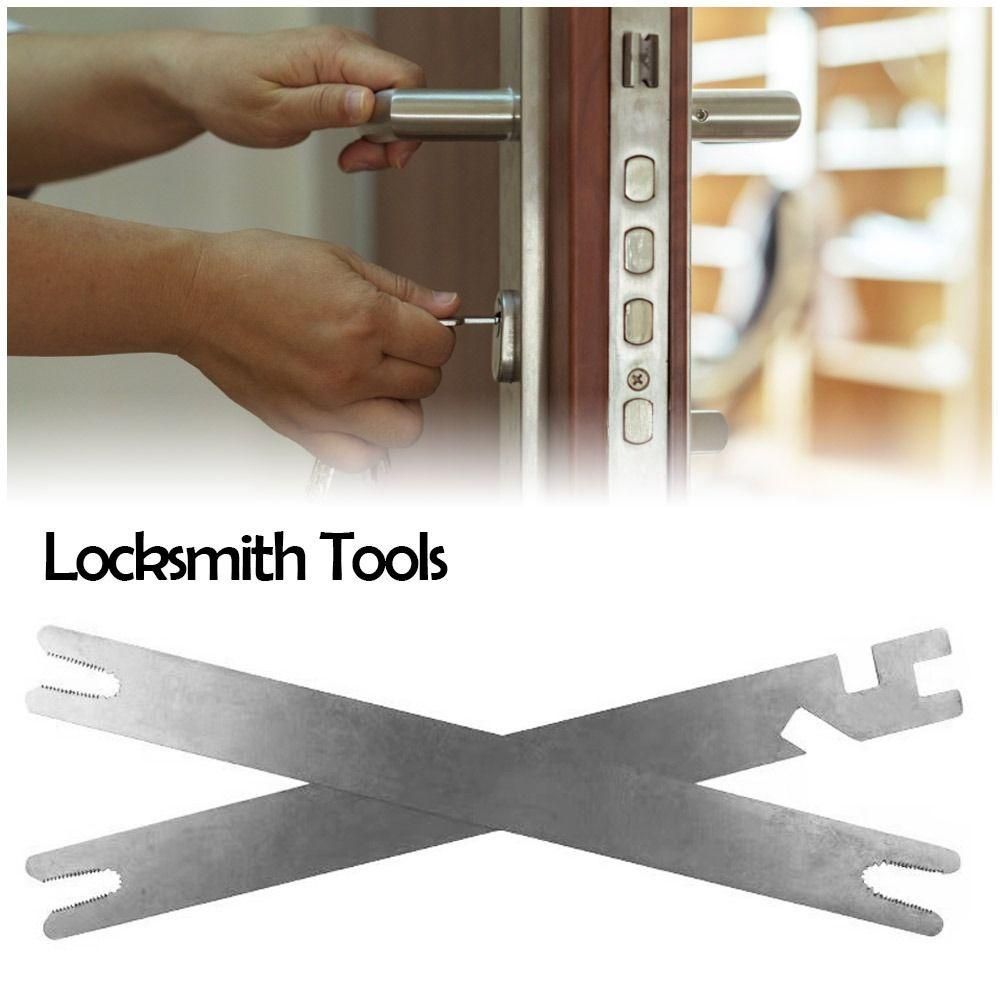 Set 2 Dụng Cụ Sửa Chữa Khóa Bằng Thép Không Gỉ Chất Lượng Cao