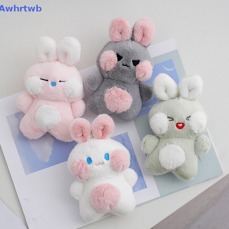 Móc Khóa Thỏ Nhồi Bông Mềm Mại Dễ Thương Mới