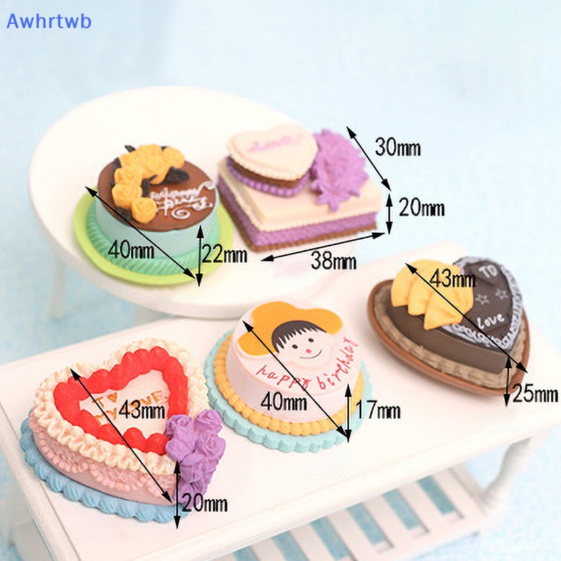 1 Mô Hình Bánh Ngọt Trang Trí Nhà Búp Bê Mới