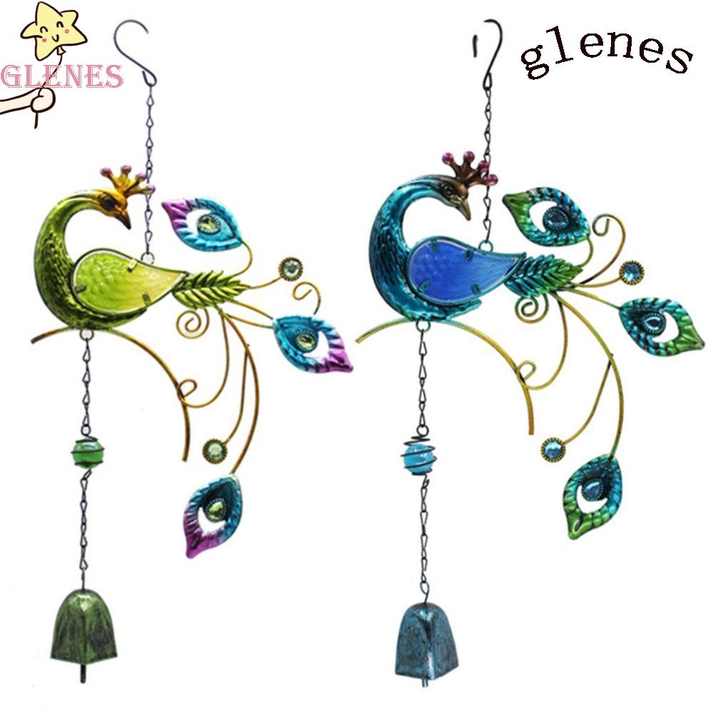 Lenes Suncatcher Chuông Kim Loại Thủ Công Đầy Màu Sắc Chống Rỉ Sét Làm Quà Sinh Nhật Cho Sân Vườn