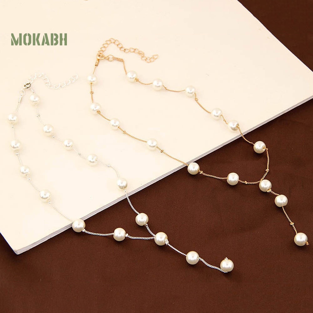 Bộ Trang Sức 3 Món Ngọc Trai Nhân Tạo Thời Trang