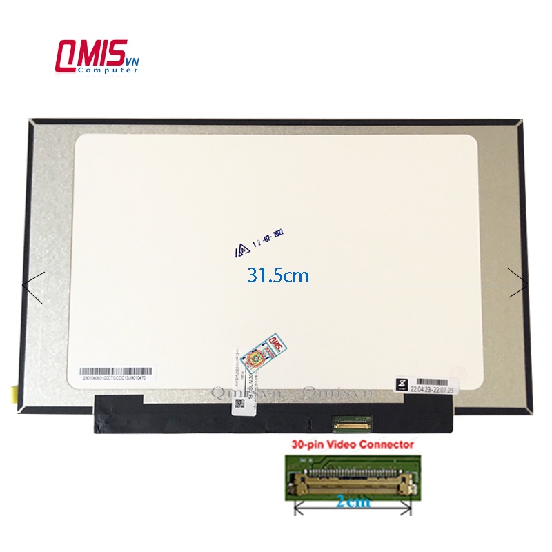 Màn hình laptop 14 inch LED slim 30 pin FULL HD IPS, Huawei MATEBOOK D 14 D14