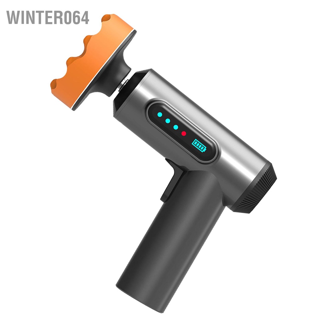 Winter064 Xe Đệm Máy Đánh Bóng Xước Sửa Chữa Pin Lithium Không Dây Tẩy Lông Di Động