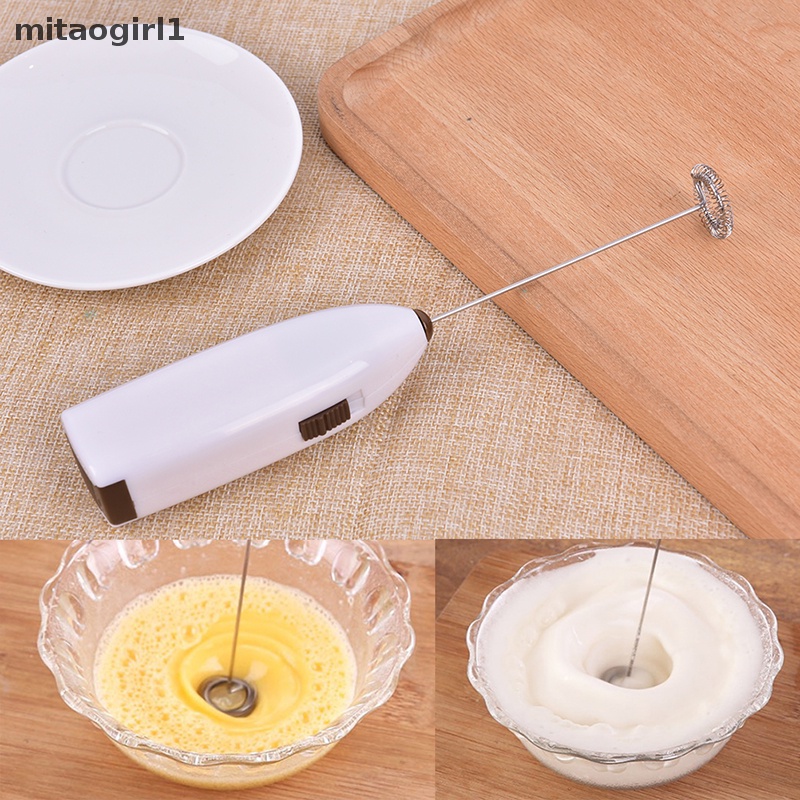 Dụng Cụ Đánh Trứng / Khuấy Tạo Bọt Cà Phê Điện Tử Mini Dùng