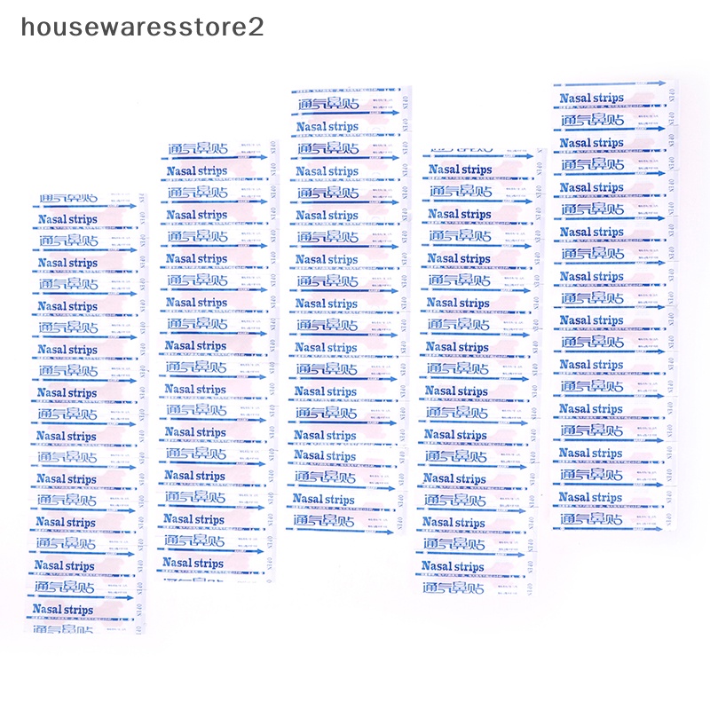 Set 2 / 50 Miếng Dán Mũi Chống Ngáy Khi Ngủ Tiện Dụng