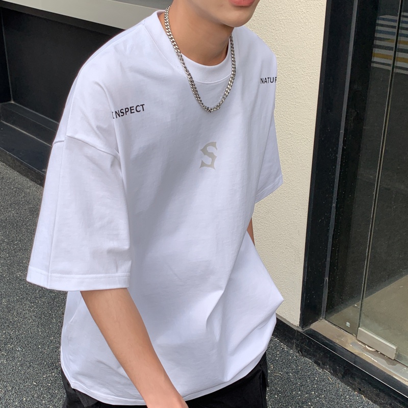 Áo Thun Ngắn Tay Phong Cách Đường Phố Thời Trang Mùa Hè Dành Cho Nam