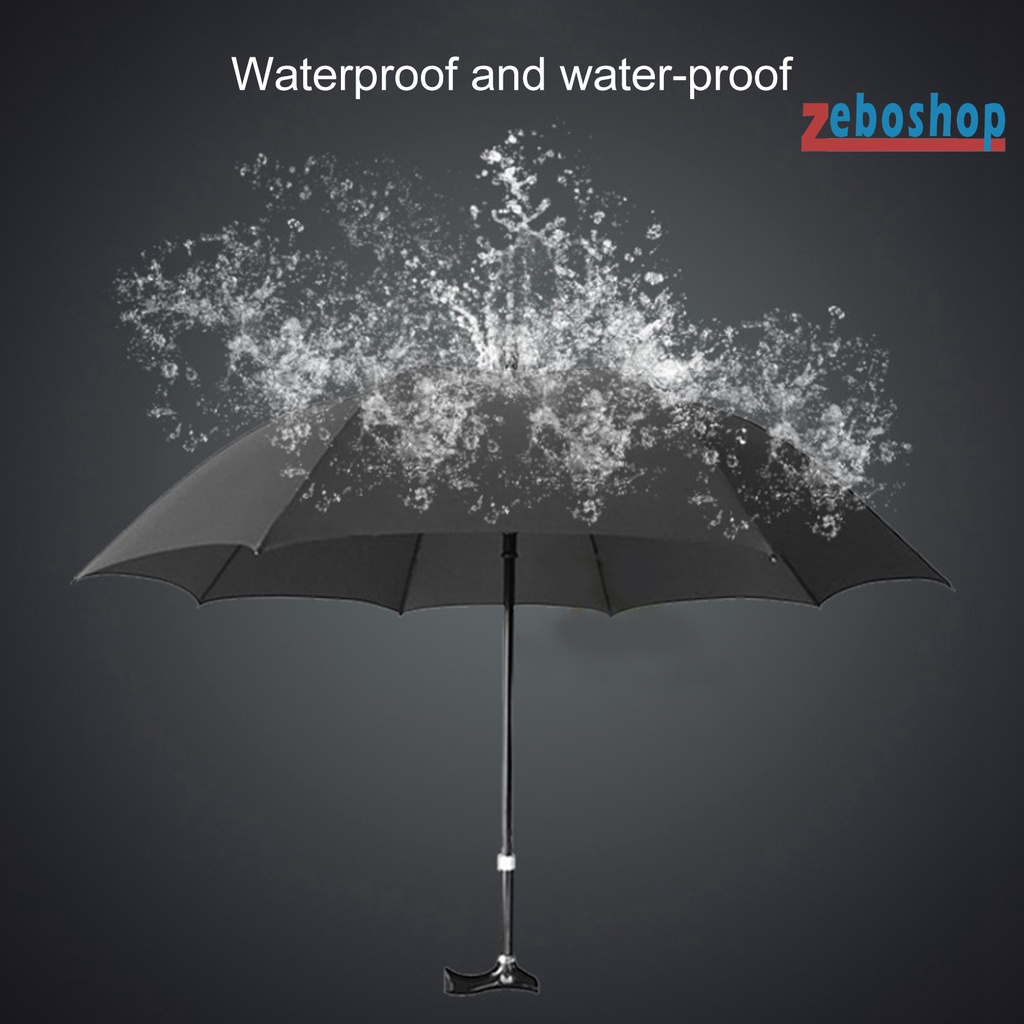 Dù Mở Tự Động Tay Cầm Dài Sáng Tạo Có Thể Thu Gọn