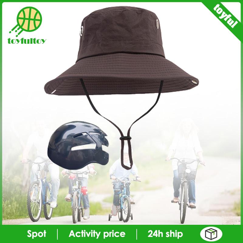 Mũ Bucket Vành Rộng Có Dây Gấp Gọn Tiện Dụng Cho Hoạt Động Ngoài Trời