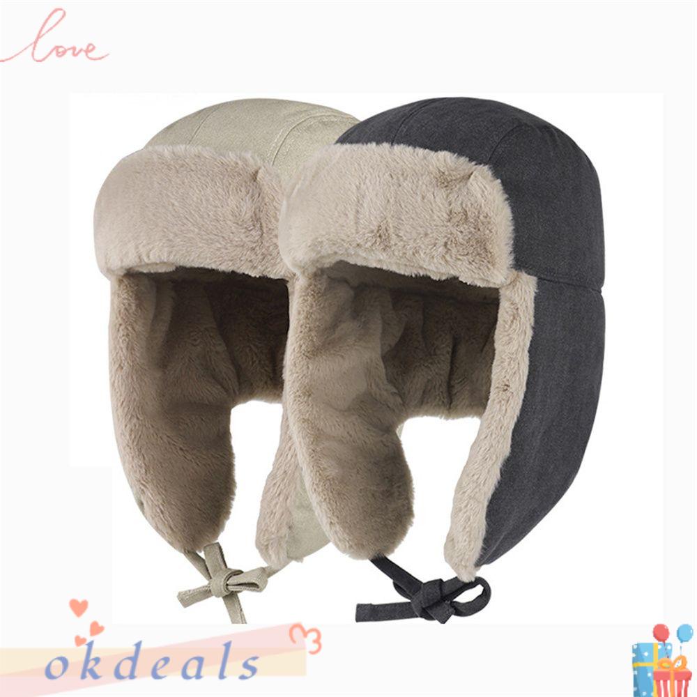 Mũ Che Tai Giữ Ấm Chống Gió Chống Tuyết Mùa Đông