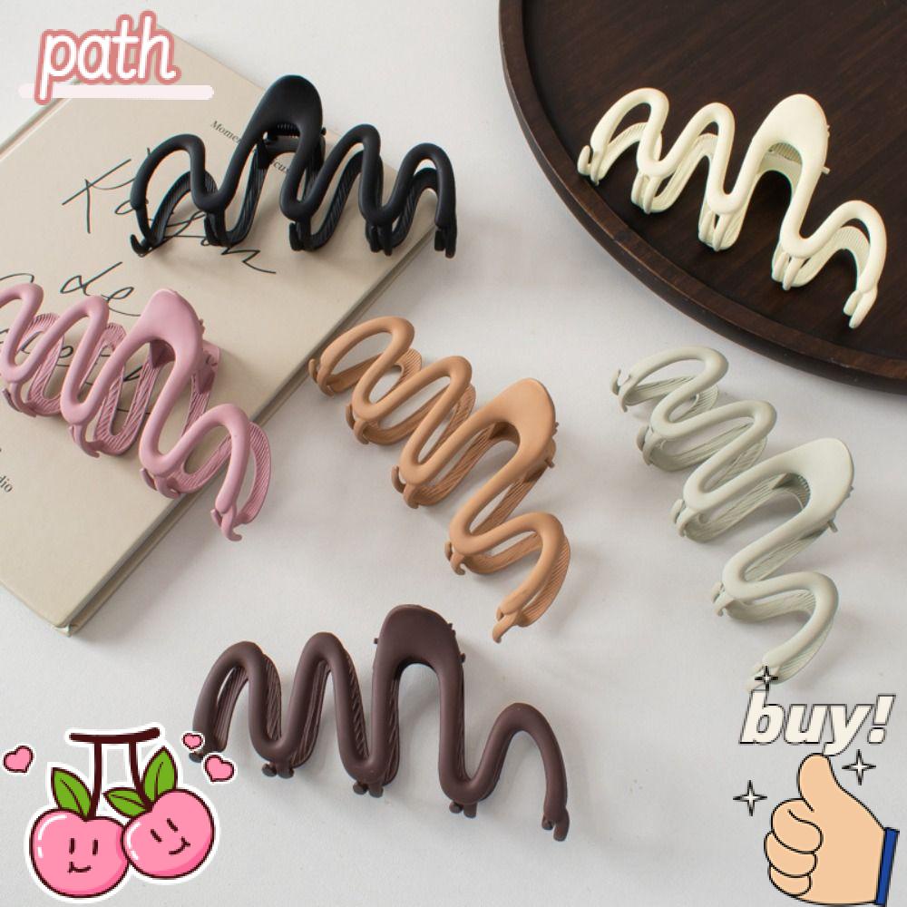 Kẹp Tóc Màu Nhám Bằng Hợp Kim Hình Cua Thời Trang Mới Cho Nữ