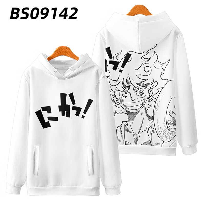 Áo Hoodie Tay Dài In Hình Monkey D Luffy Zoro Anime One Piece Thời Trang Thường Ngày