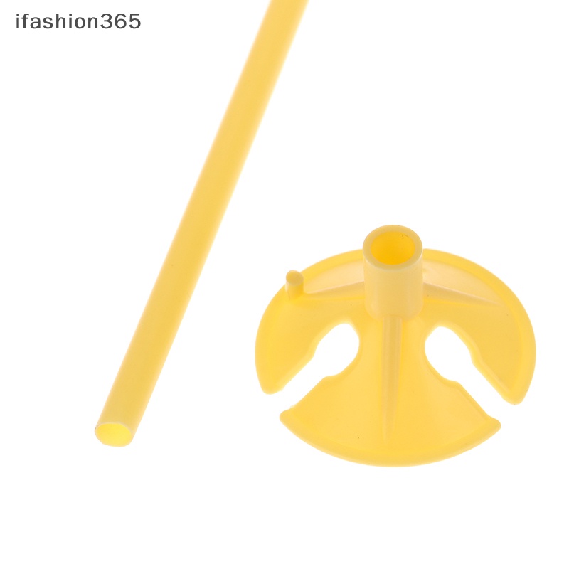 Set 100 Chuôi Nhựa 42cm Nhiều Màu Sắc Dùng Trang Trí Bong Bóng Tiện Dụng