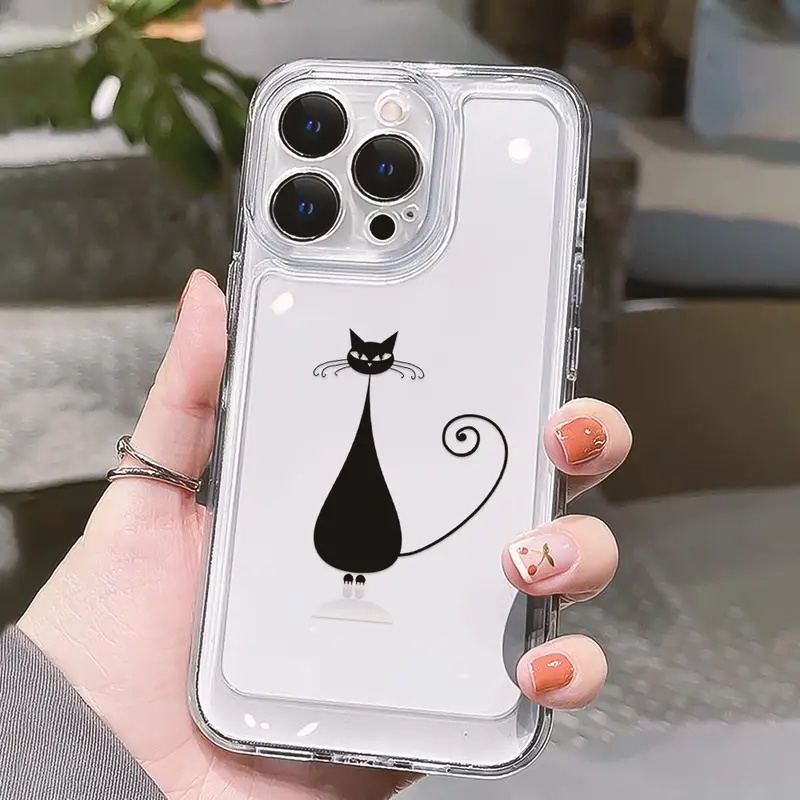 Ốp Điện Thoại TPU Mềm Trong Suốt Chống Sốc Cho IPhone 11 14 13 12 Pro Max XS X XR 7 + 8 6 6S Plus Sự Bảo Vệ