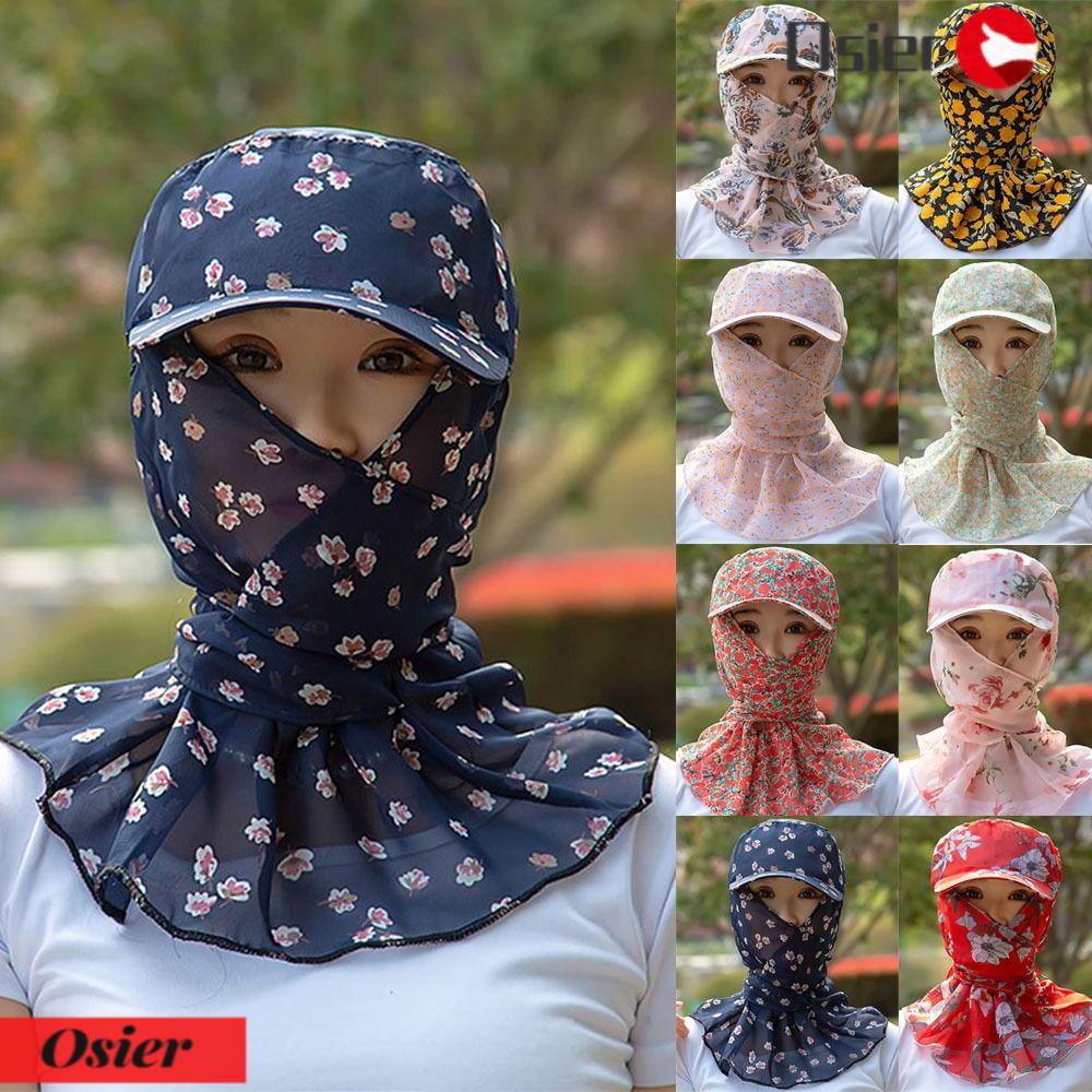 Osier1 Cái Mũ Xô Che Phủ Mặt Vành Rộng Thoáng Khí Khi Đi Xe Đạp Ngoài Trời