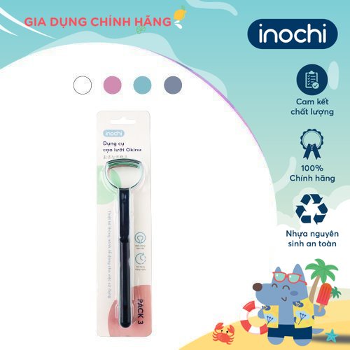 Dụng cụ cạo lưỡi Inochi - Okina ( 3 chiếc)