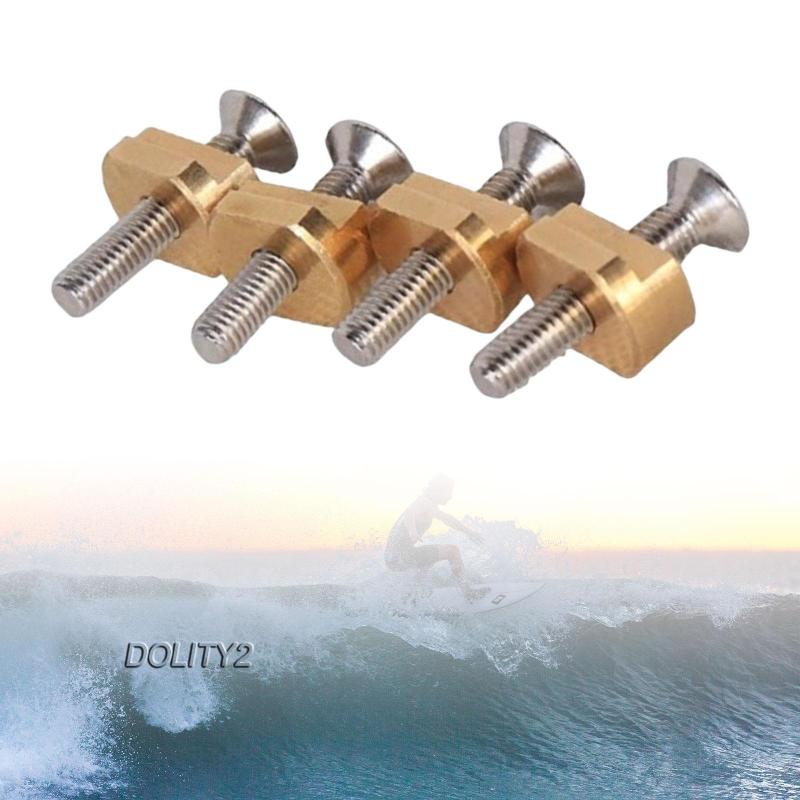 Set 2 Đai Ốc Chữ T Bằng Đồng Thau Chuyên Dụng Cho Bảng Điều Khiển