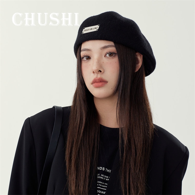 Mũ Beret Dệt Kim Thời Trang Thu Đông 2022 Cho Nữ